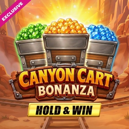 Canyon Cart Bonanza: Hold & Win