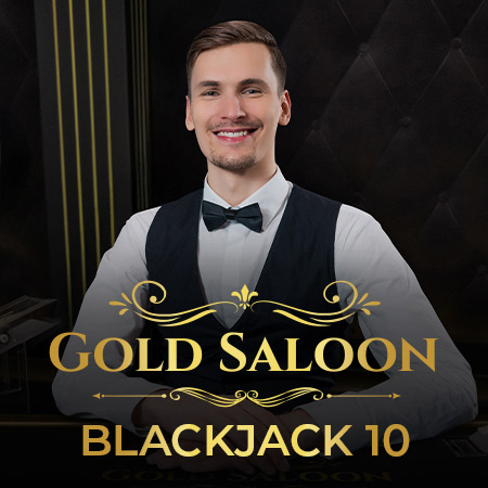 Gold Saloon Blackjack 10