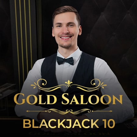 Gold Saloon Blackjack 10